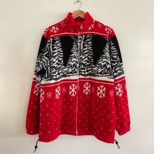 AU Art Unlimited Sportswear Winter chunky Fleece Zip-Up